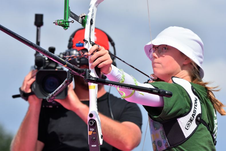 Foto: Eckhard Frerichs / Der Bogensport im Fokus dank ARD & ZDF, die tolle Bilder aus Berlin zeigten.