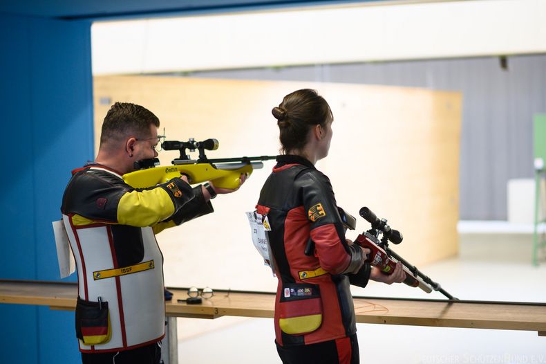 Foto: DSB / Sachsen gewinnt in einem spannenden Finale Mixed-Gold gegen Thüringen.