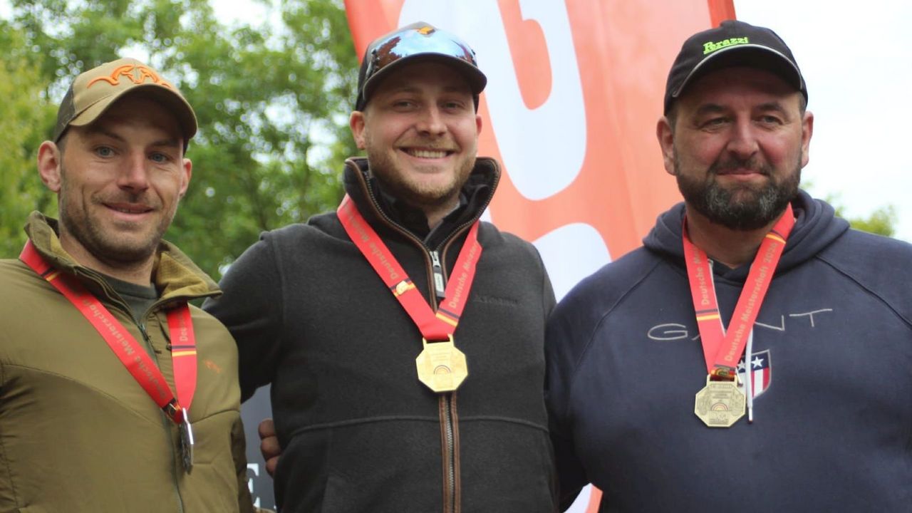 Foto: Martina Brandes / Die strahlenden Sieger der Männerklasse, v.l. Johannes Unverdorben, Marius Elpers und Markus Leibinger.