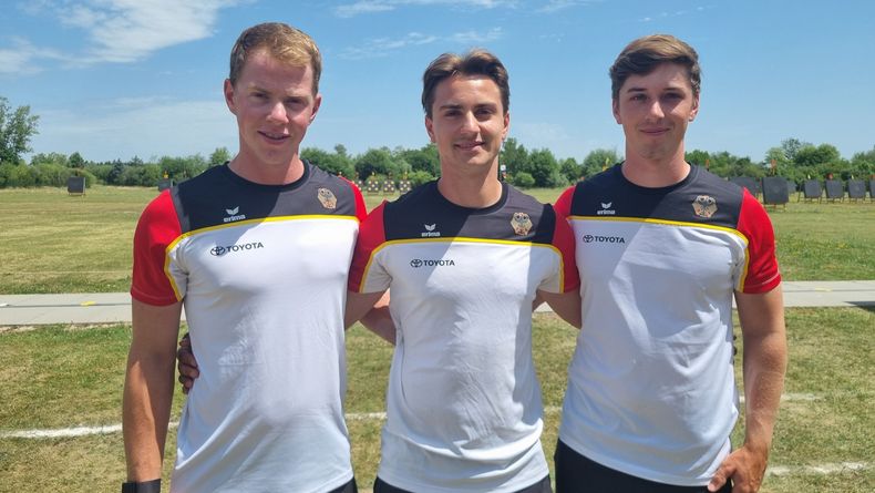 Foto: DSB / Bei den Männern wird das Trio Mathias Kramer, Moritz Wieser und Jonathan Vetter für die WM zur Nominierung vorgeschlagen. Foto: DSB / Bei den Männern wird das Trio Mathias Kramer, Moritz Wieser und Jonathan Vetter für die WM zur Nominierung vorgeschlagen.
