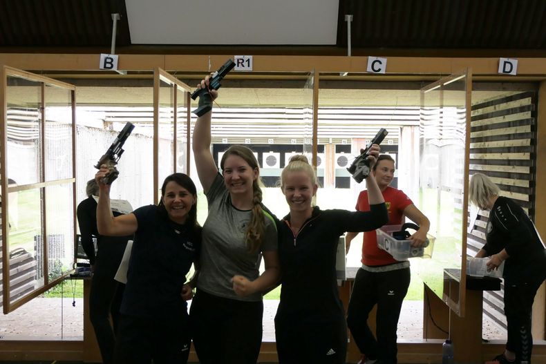 Foto: DSB - Doreen Vennekamp holt Gold mit der Sportpistole
