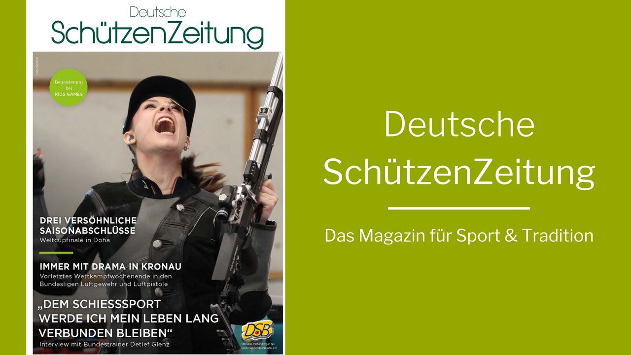 Deutsche SchützenZeitung: Großes Interview mit Bundestrainer Detlef Glenz