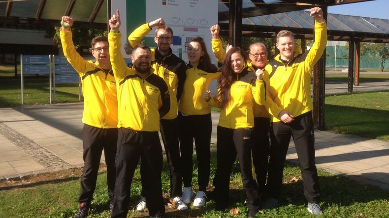 Foto: SSV Kronau: Das junge Team des SSV Kronau freute sich über den Sieg in letzter Sekunde. Foto: SSV Kronau: Das junge Team des SSV Kronau freute sich über den Sieg in letzter Sekunde.