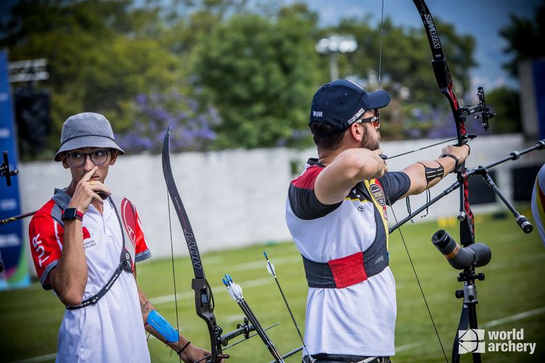 Foto: World Archery / Felix Wieser musste in Runde Drei gegen Mete Gazoz antreten