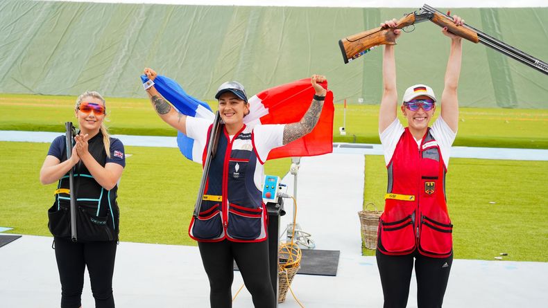 Foto: FFTIR / Kann ihr Glück über den Bronzeerfolg kaum fassen: Valentina Umhöfer Foto: FFTIR / Kann ihr Glück über den Bronzeerfolg kaum fassen: Valentina Umhöfer