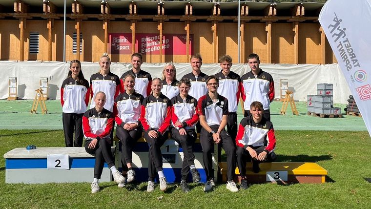 Foto: Britta Kußmaul / Erfolgreich! Das deutsche Target Sprint-Team bei der World Tour im schweizerischen Bellinzona.
