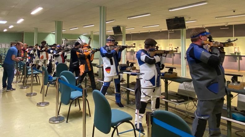 Foto: Jochen Michaelis / Die Schützen lieferten sich auf der hervorragenden Anlage in Oldenburg einen engen und hochklassigen Wettkampf.