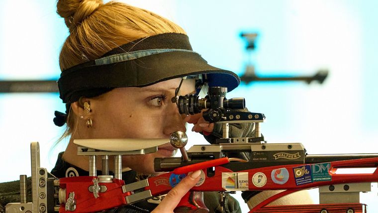 Foto: ISSF / Nele Stark setzte sich bei der ersten EM-Qualifikation durch und kämpft nun im Suhl um einen EM-Startplatz.