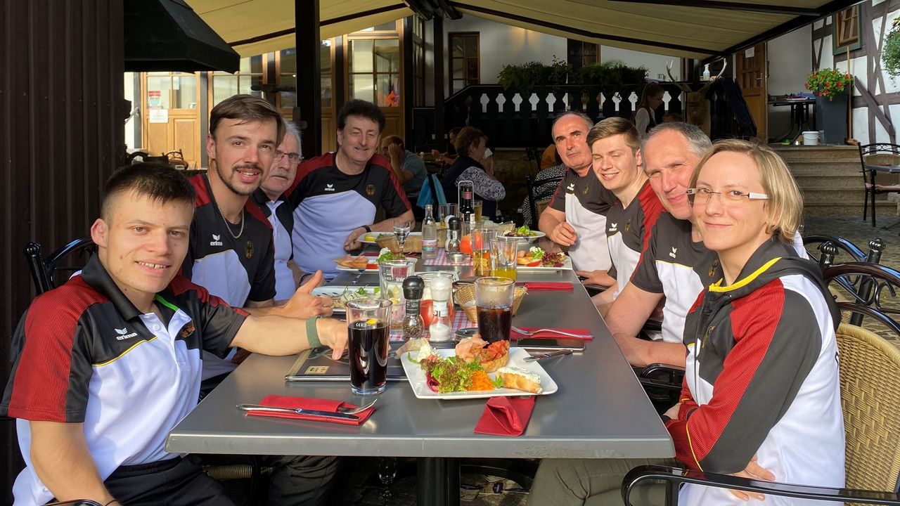 Foto: Rudi Krenn / Das Para-Team für den Weltcup in München (es fehlen Kevin Zimmerman, Cliff Junker und Thomas Höfs).