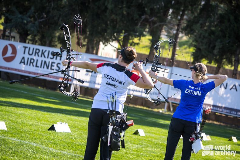 Foto: WA / Julia Böhnke war beste deutsche Compounderin in Antalya. Foto: WA / Julia Böhnke war beste deutsche Compounderin in Antalya.