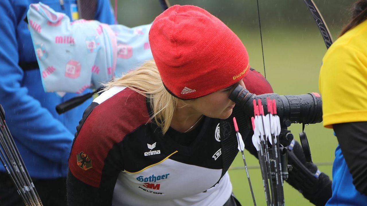 Foto: BSSB / Einmal checken, aber dem EM-Start dürfte nichts im Wege stehen: Katharina Bauer überzeugte bei der EM-Qualifikation in München.