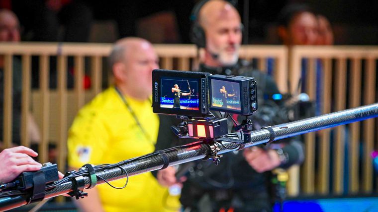 Foto: Eckhard Frerichs / Im Fokus! Die Kameras beim Bundesligafinale in Wiesbaden übertragen insgesamt zehn Matches auf Sporteurope.TV auf die Endgeräte.