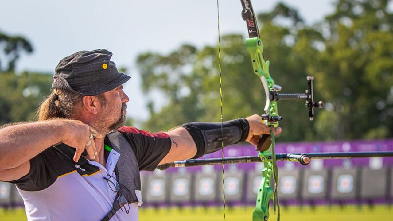 Foto: World Archery / Maik Szarszewski blieb in der Qualifikation hinter seinen eigenen Erwartungen.