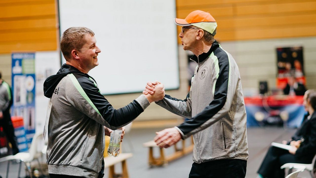 Foto: DSB / Christian Reitz und Trainer Detlef Glenz werden alles daran setzen, mit einem Sieg im Spitzenduell gegen Braunschweig den ersten „kleinen“ Meistertitel nach Kriftel zu holen.