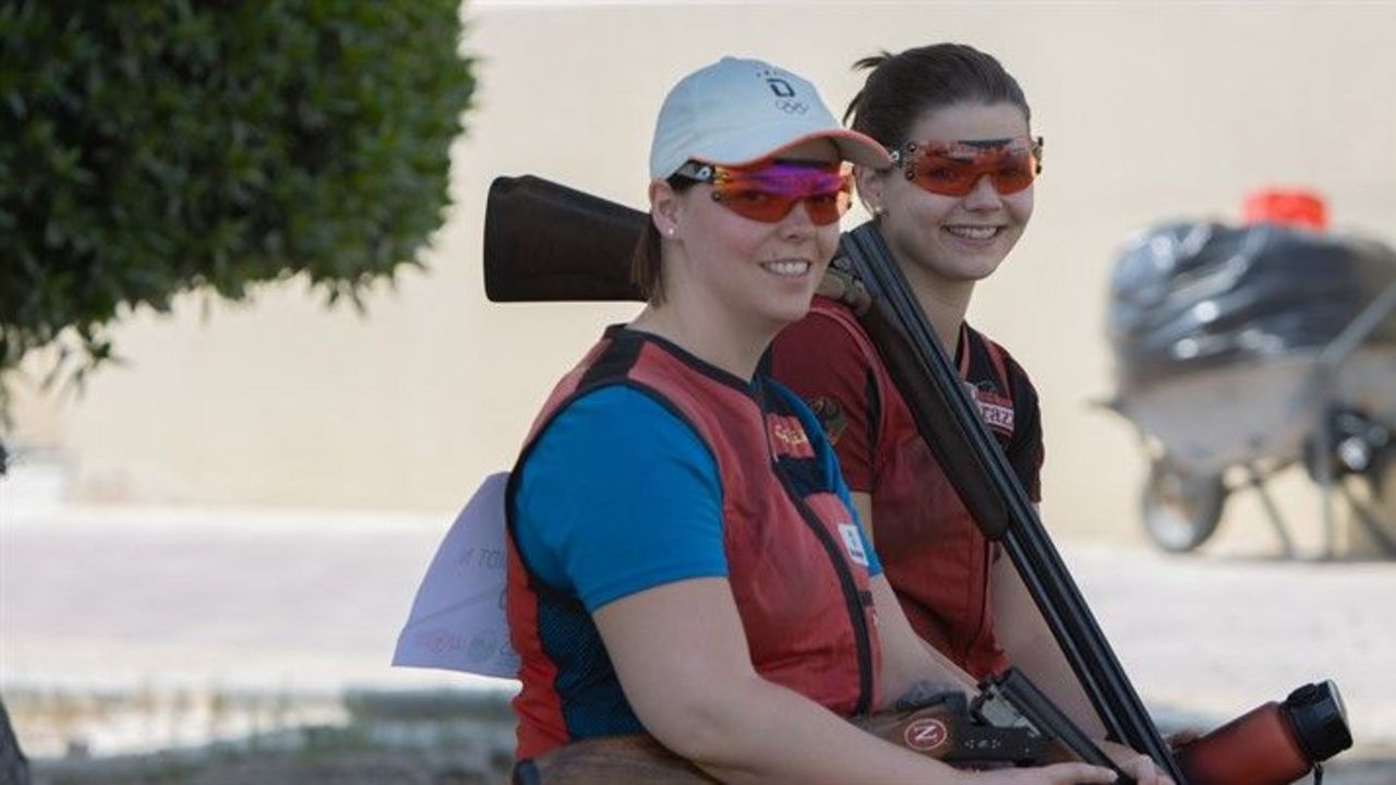 Foto: ISSF / Nadine Messerschmidt und Nele Wißmer sind beide in Almaty am Start und wollen an die bisher guten Ergebnisse der Skeet-Schützen anknüpfen.