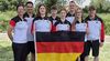 Foto: DSB / Das deutsche Pistolenteam beim Alpencup 2025.