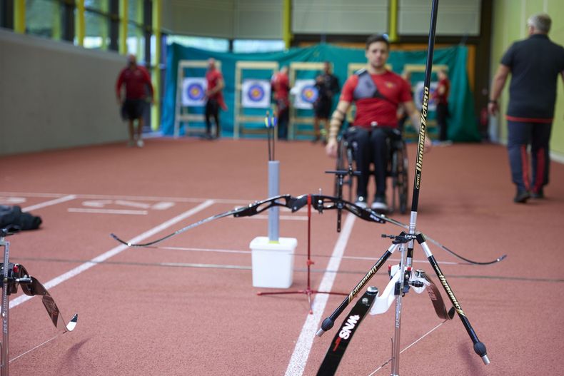 Foto: Bundeswehr/Thorsten Schneider 2022 / Der Bogensport war von der ersten Auflage an Bestandteil der Invictus Games.