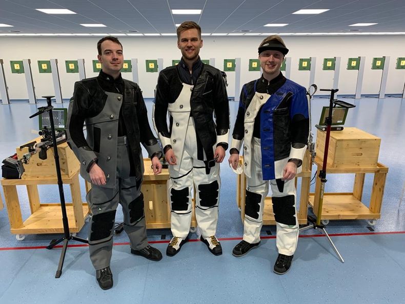 Foto: DSB / Dennis Welsch, David Koenders und Bastian Blos werden - vorbehaltlich der Nominierung durch den BA Spitzensport - das EM-Team der Männer bilden.