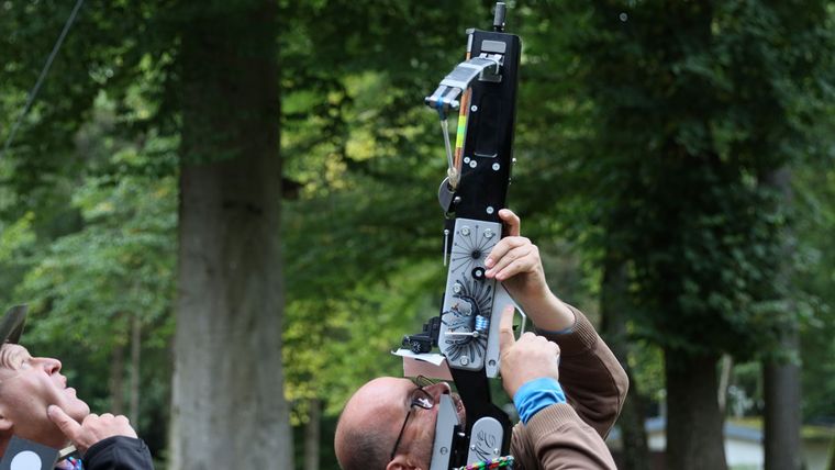 Foto: BSSB / Norbert Ettner ist natürlich auch wieder bei der Deutschen Meisterschaft Armbrust trad. nat. am Start.