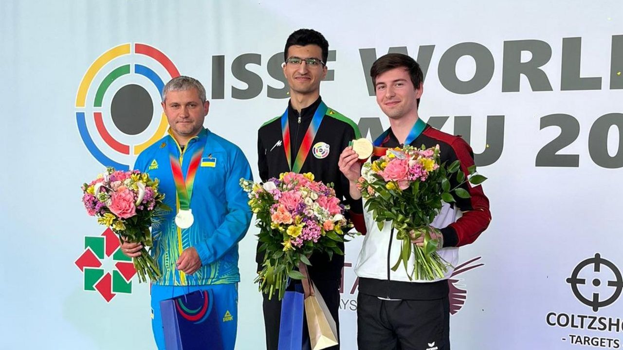 Foto: DSB / Robin Walter (rechts) gewinnt beim Weltcup in Baku die Bronzemedaille
