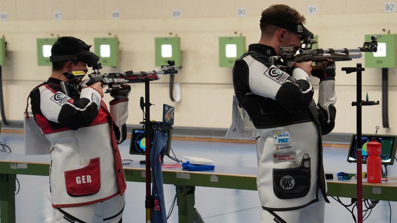 Foto: DSB / Lisa Grub und Maximilian Dallinger sind natürlich beim Heim-Weltcup am Start und wollen mit Luft- und KK-Gewehr ihre Leistung abrufen.