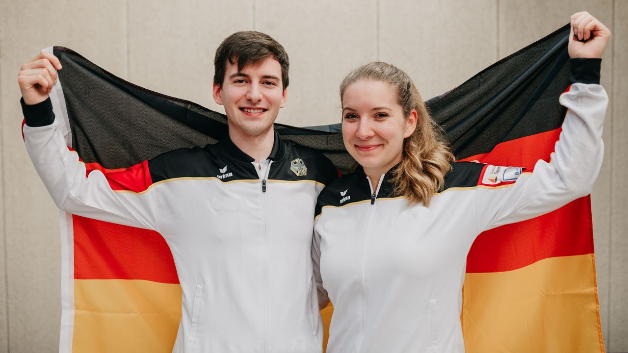Foto: Lisa Haensch / Beide beim Weltcupfinale in Delhi für Deutschland am Start: Robin Walter und Doreen Vennekamp.