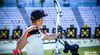 Foto: World Archery / Erster Weltcup, erstes Halbfinale! Compounder Simon Moritz zeigt sein großes Potenzial auch bei den Erwachsenen.
