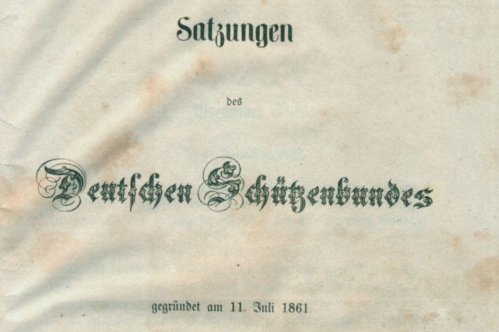 Satzung des DSB, 1861