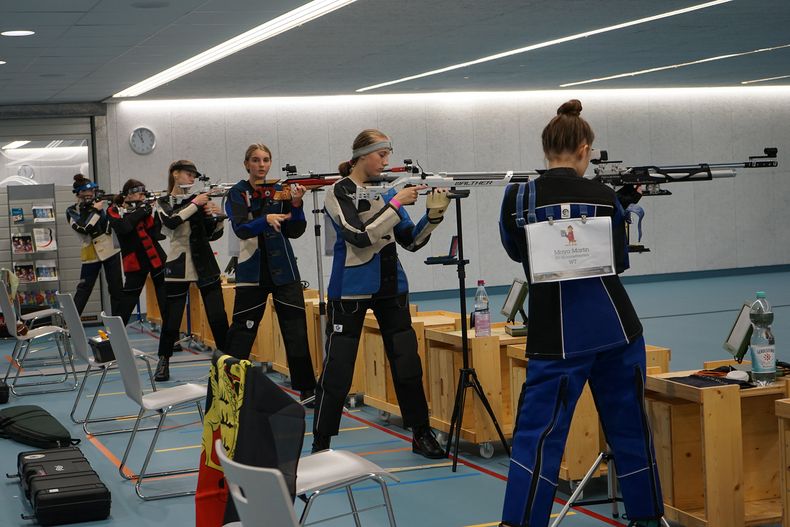 Foto: DSJ / Die jungen Schützen zeigte beeindruckende Leistungen mit Luftgewehr und Luftpistole.