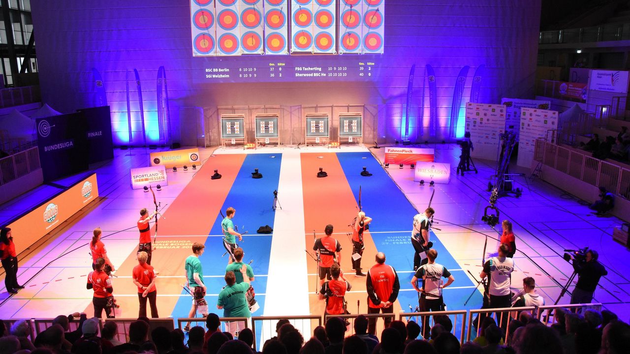 Foto: Eckhard Frerichs / Immer wieder spektakulär: Das Bundesligafinale Bogen in Wiesbaden.