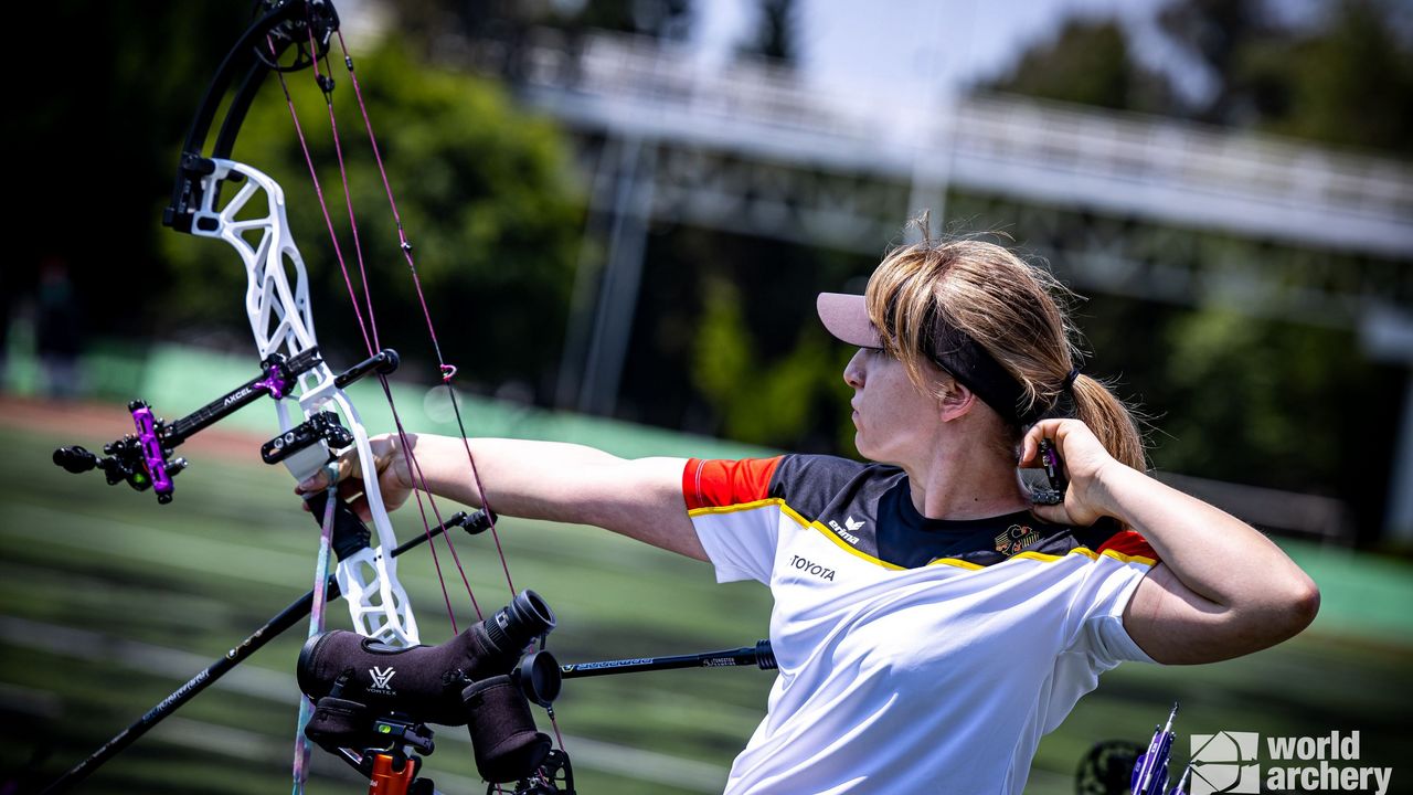 Foto: World Archery / Katharina Raab unterstrich mit Platz fünf in Puebla ihre starke Form und ihren stetigen Aufwärtstrend.