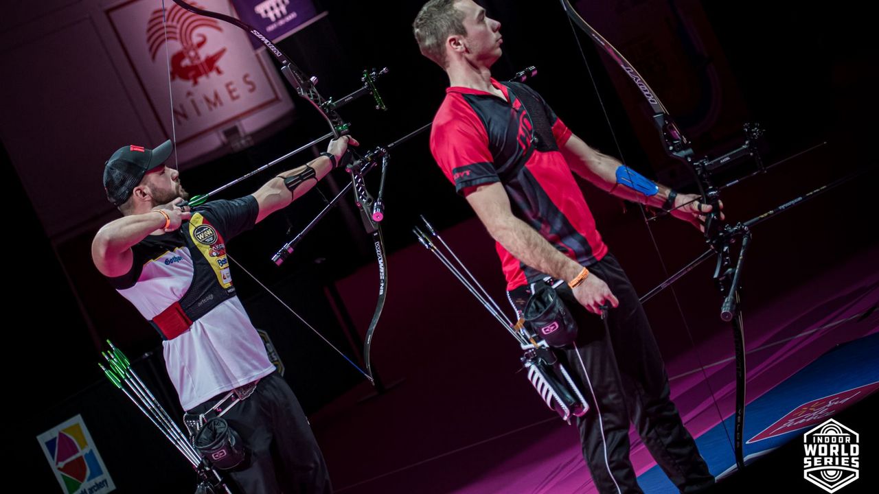 Foto: World Archery / Gewann 2022 das internationale Indoor Bogen Turnier in Nimes: Felix Wieser