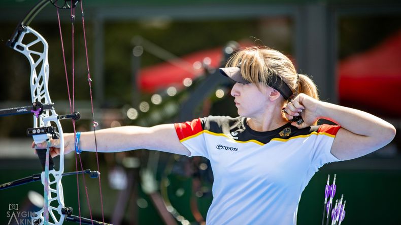 Foto: WAE / Katharina Raab bestätigte auch beim Grand Prix in Antalya ihre starke Verfassung und schoss sich zu Bronze.