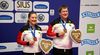 Foto: ISSF / Freuen sich auf den Heim-Weltcup in München: Doreen Vennekamp und Christian Reitz, die im vergangenen Jahr Bronze im Luftpistolen Mixed-Wettkampf gewannen.