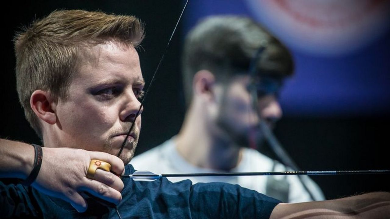 Foto: World Archery / Aktuell Dritter der Hallen-Rangliste Recurve: Cedric Rieger.