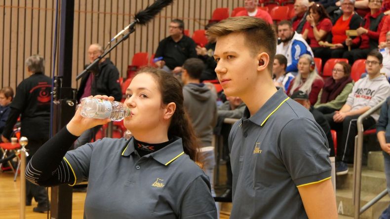 Foto: DSB / Zwei Garanten für den Braunschweiger Premierensieg: Vanessa Seeger und Jonathan Mader.