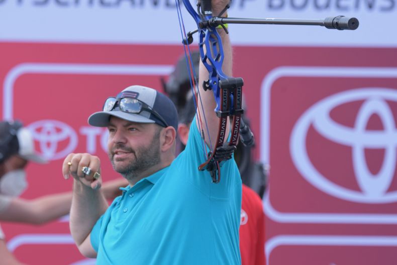 Foto: Eckhard Frerichs / Jubel bei Sebastian Hamdorf nach seinem Finalsieg über Kumpel Marcus Laube. Foto: Eckhard Frerichs / Jubel bei Sebastian Hamdorf nach seinem Finalsieg über Kumpel Marcus Laube.