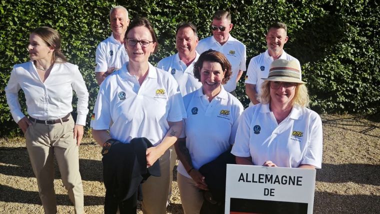 Foto: privat / Das deutsche Team, das an der EM in Sologne/FRA teilnahm.