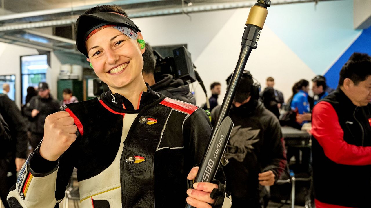 Foto: ISSF / Anita Mangold holte in Buenos Aires ihre erste Einzelmedaille bei einem Weltcup.
