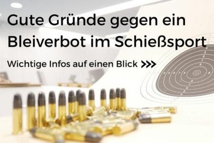 Gute Gründe gegen ein Bleiverbot im Schießsport