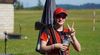 Foto: DSB / V wie Victory! Emilie Bundan - hier bei der Junioren-WM in Suhl - gewann bei der EM in Malakasa sensationell EM-Gold bei den Skeet-Juniorinnen.