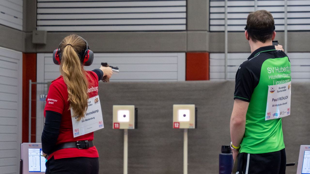 Foto: Michael Jupke / Sowohl Doreen Vennekamp (Waldenburg) als auch Paul Fröhlich (Hitzhofen-Oberzell) machen sich noch Hoffnung auf das Bundesligafinale.