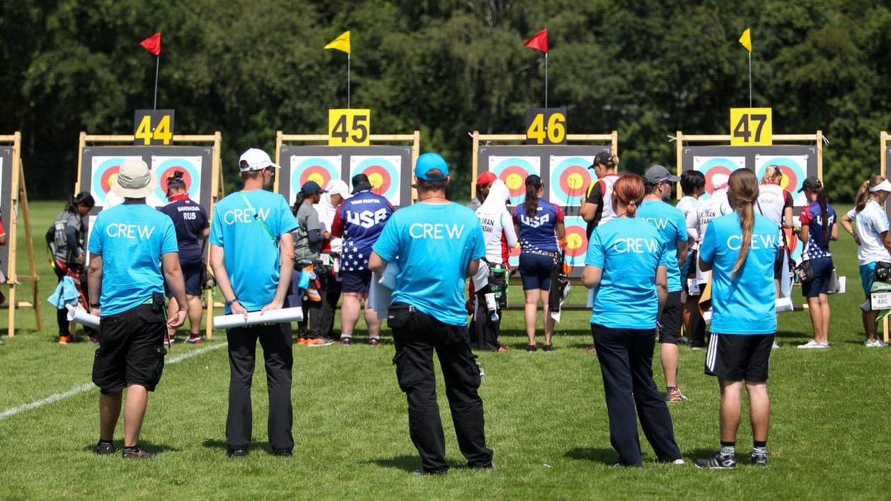 Foto: DSB / Hautnah an den Bogen-Stars - als Volunteer bei der WM ist das möglich.