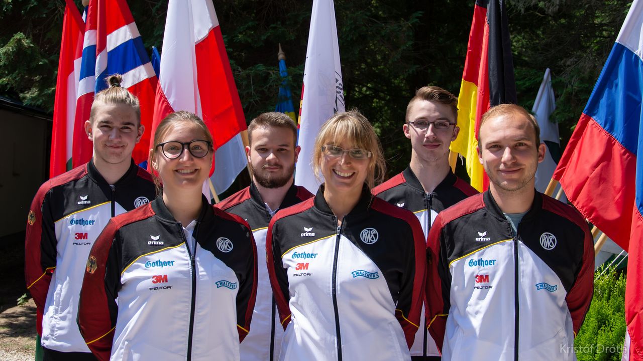 Foto: ESC/Kritóf Dróth / Mit vier EM-Medaillen im Gepäck macht sich das deutsche Team auf die Heimreise.
