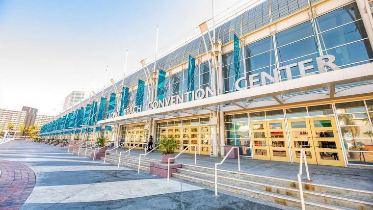 Foto: LA2028 / Im Convention Center am berühmten Long Beach werden die Gewehr- und Pistolenwettkämpfe ausgetragen.