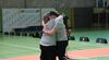 Foto: Katrin Rudau / Große Freude herrschte bei Alessa Thiel nach ihrem sensationellen Titelgewinn in der Compoundklasse der Frauen.