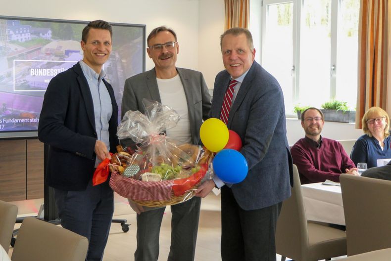 Foto: DSB / von rechts Jörg Brokamp, Klaus Dieter Groß und Andreas Friedrich Foto: DSB / von rechts Jörg Brokamp, Klaus Dieter Groß und Andreas Friedrich