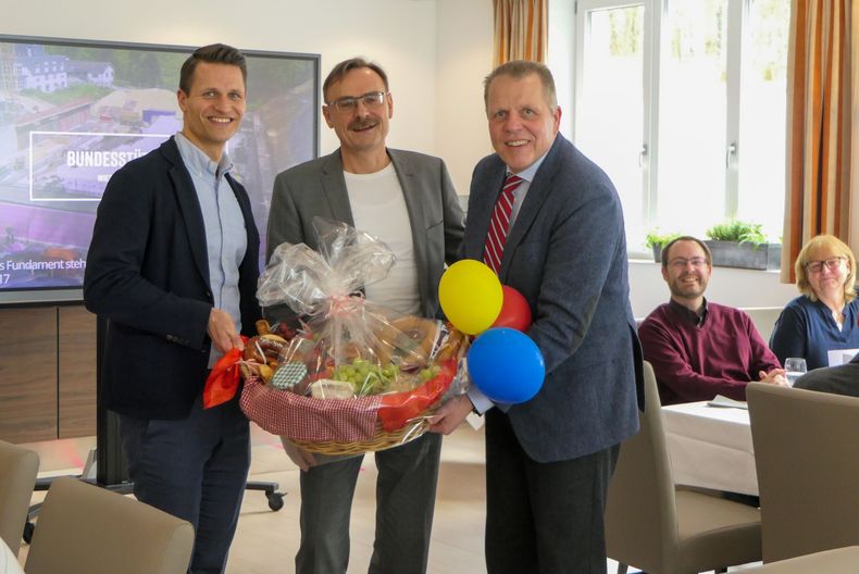 Foto: DSB / von rechts Jörg Brokamp, Klaus Dieter Groß und Andreas Friedrich