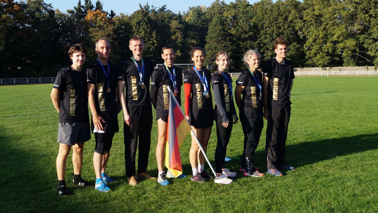 European Cup Bogenlaufen Montigny Lès Cormeilles: Bogenlaufen in der Stadt der Liebe