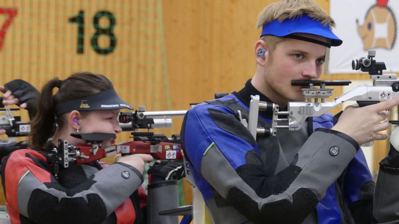 Foto: Michael Eisert / Schrammten knapp an Bronze vorbei: Franziska Driessen und Nils Palberg.